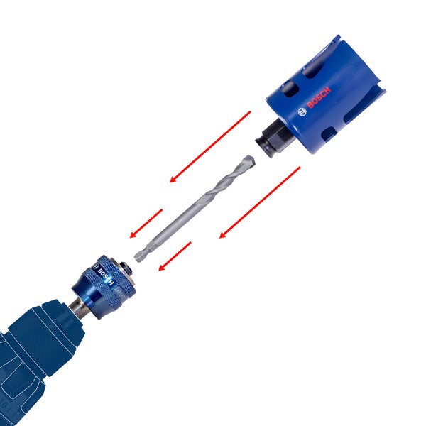 Mandrin BOSCH 2608900527 PC 3/8