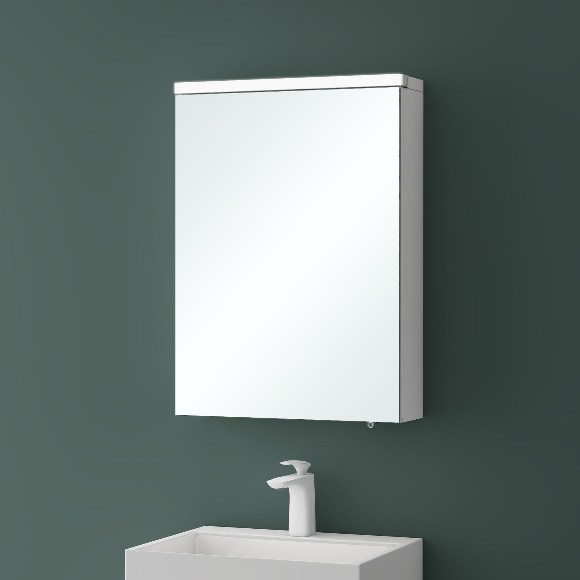 Mai & Mai Armoire De Toilette Avec Éclairage LED Armoire Suspendue De Salle De Bain Avec Miroir Armoire Miroir Mural Spiegelsr 04 87635182