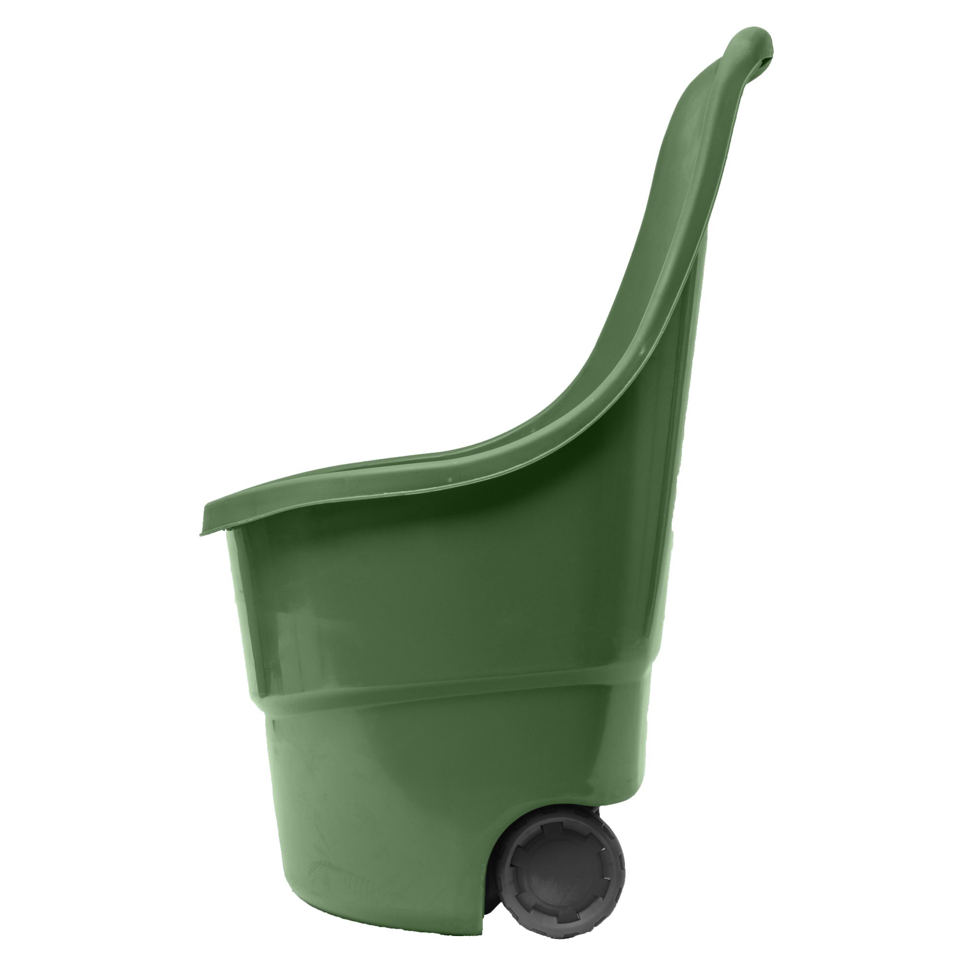 Chariot de jardin WERKA PRO 45 L PVC vert 2 roues - 3