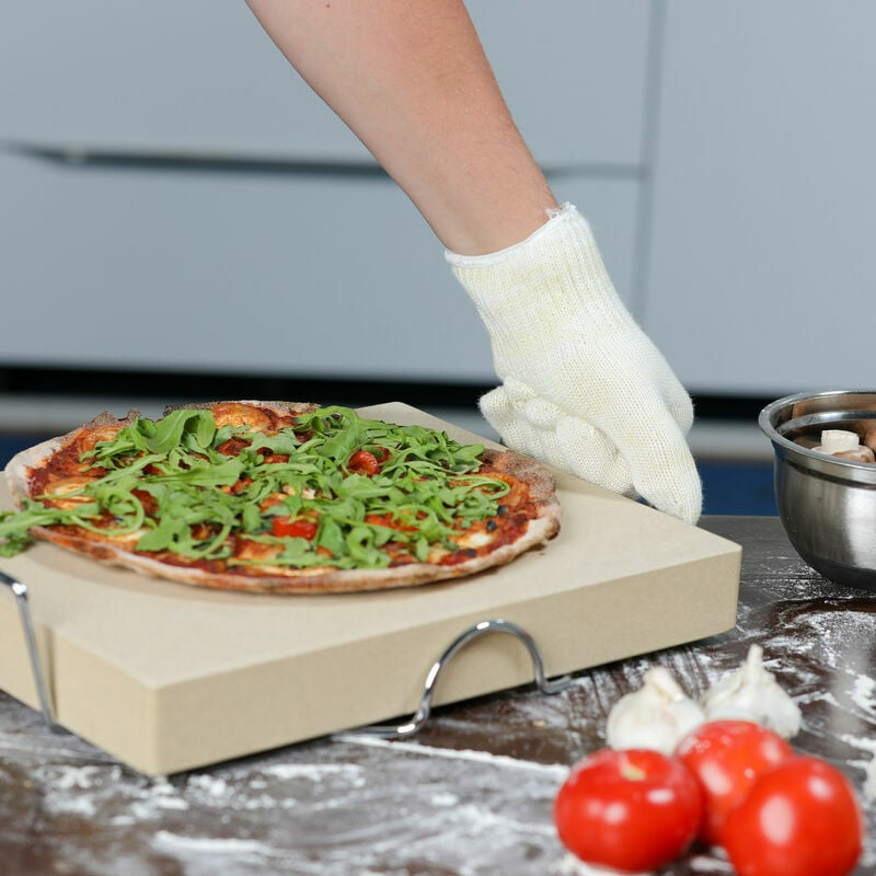 Tel Charme * 2 Guanti Da Forno In Silicone, Doppio Strato E Resistenti