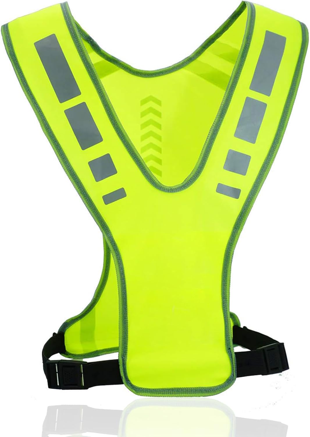 2 Pcs Gilet Réfléchissant Harnais Fluorescent de Sécurité Brassard Haute Visibilité Réglable pour Cyclisme Course Marche Jogging Moto 2 Pcs Gilet Réfléchissant Harnais Fluorescent de Sécurité Brassard Haute Visibilité Réglable pour Cyclisme Course Marche Jogging Moto