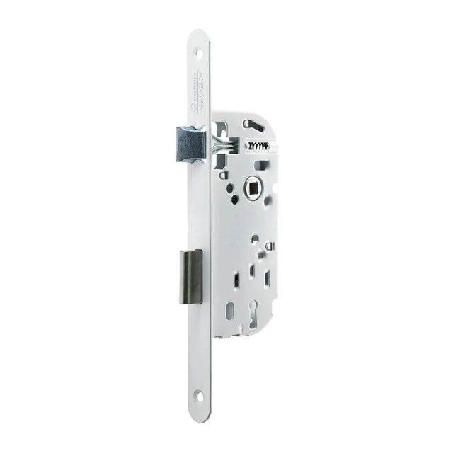 Yale Serratura da incasso a chiave, asse 40 mm, baule 135 mm, Y15R-A40/B/SC, cassetta di sicurezza reversibile, testa a testa tonda, porta interna di