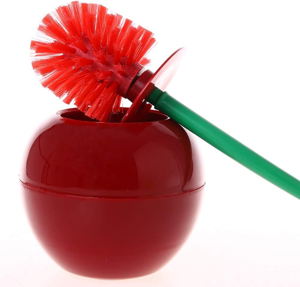 Szczotka toaletowa Cherry i uchwyt Plastikowa szczotka toaletowa Szczotka toaletowa Cherry Oryginalna szczotka toaletowa Szczotka toaletowa