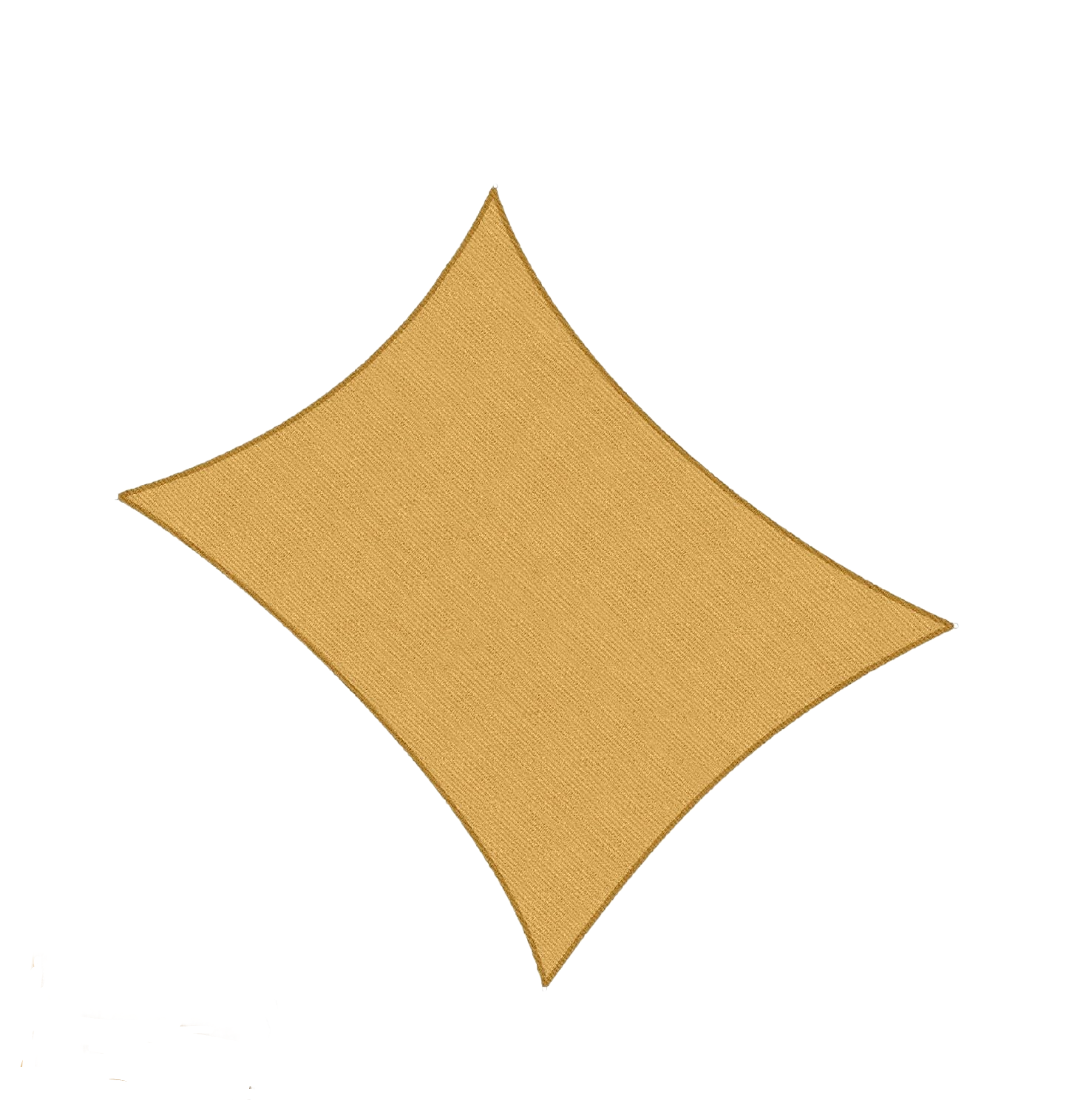 Żagiel przeciwsłoneczny prostokątny, ochrona UV, na patio, do ogrodu, na trawnik, do aktywności na świeżym powietrzu, na plażę, 2 x 2,5 m, beżowy