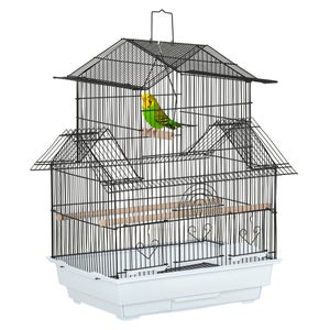 Set 3 Gabbie Per Uccelli In Miniatura Con Uccellini - Altalena E Gabbia Per Giardino Fatato, JE 80480 - Foto 3