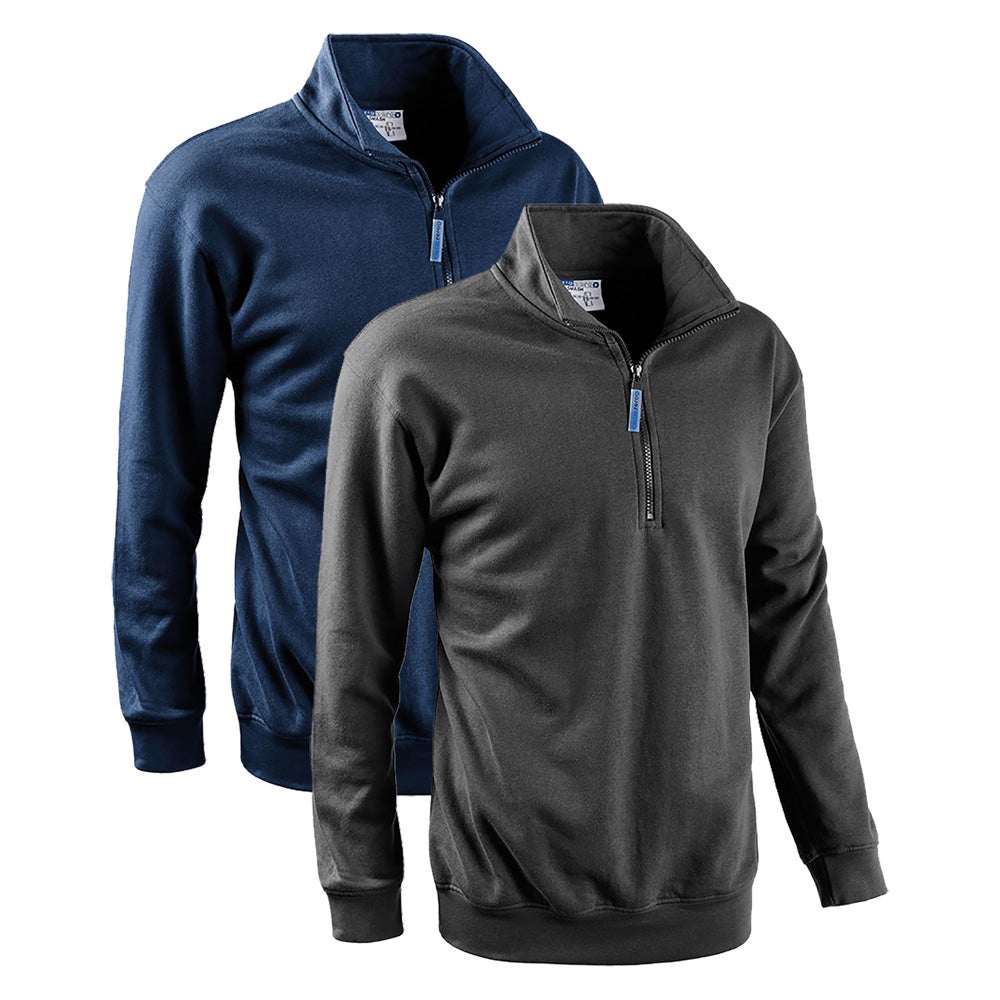 Pull avec poches pour femme | demi-zip main image 0