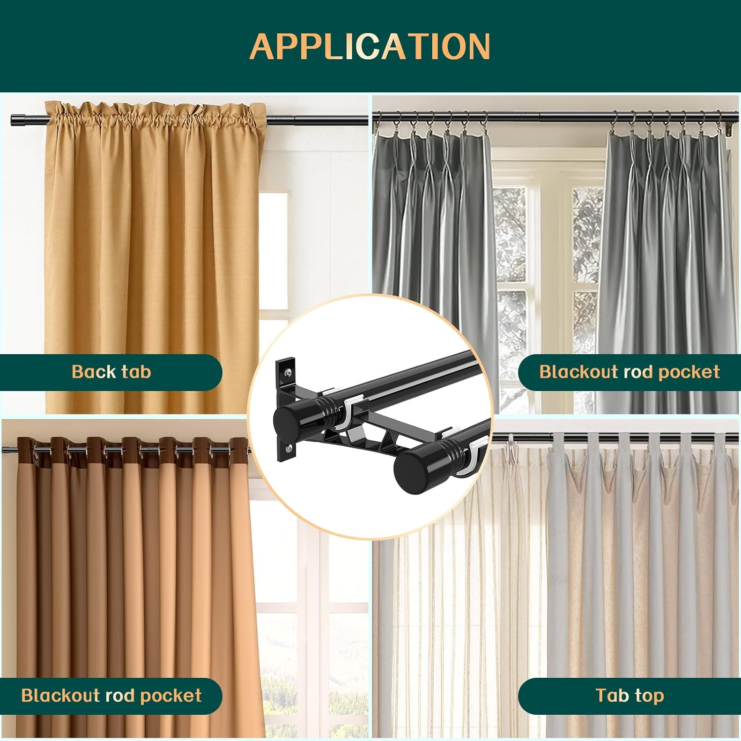 2PCS de Protection Solaire et de Glace Tout-Temps pour Pare-Brise. Accessoire de Chasse-Neige pour la Neige,150 * 70CM - 6