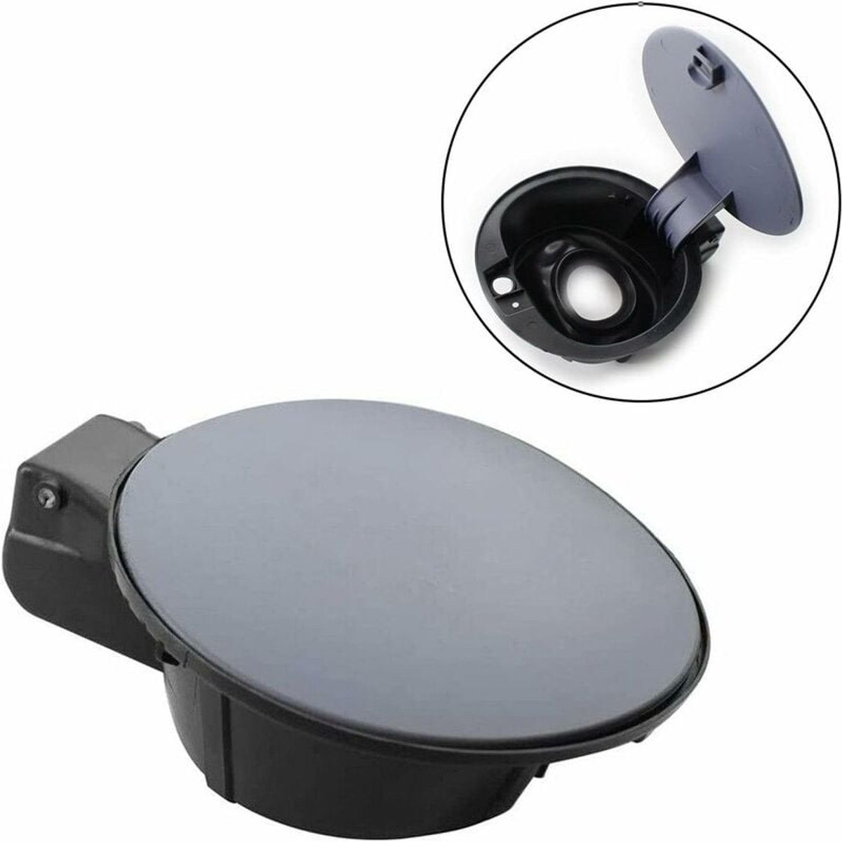 Compatibilă cu Polo 2011-2019 6R0809857 Capac rezervor combustibil, capac gri
