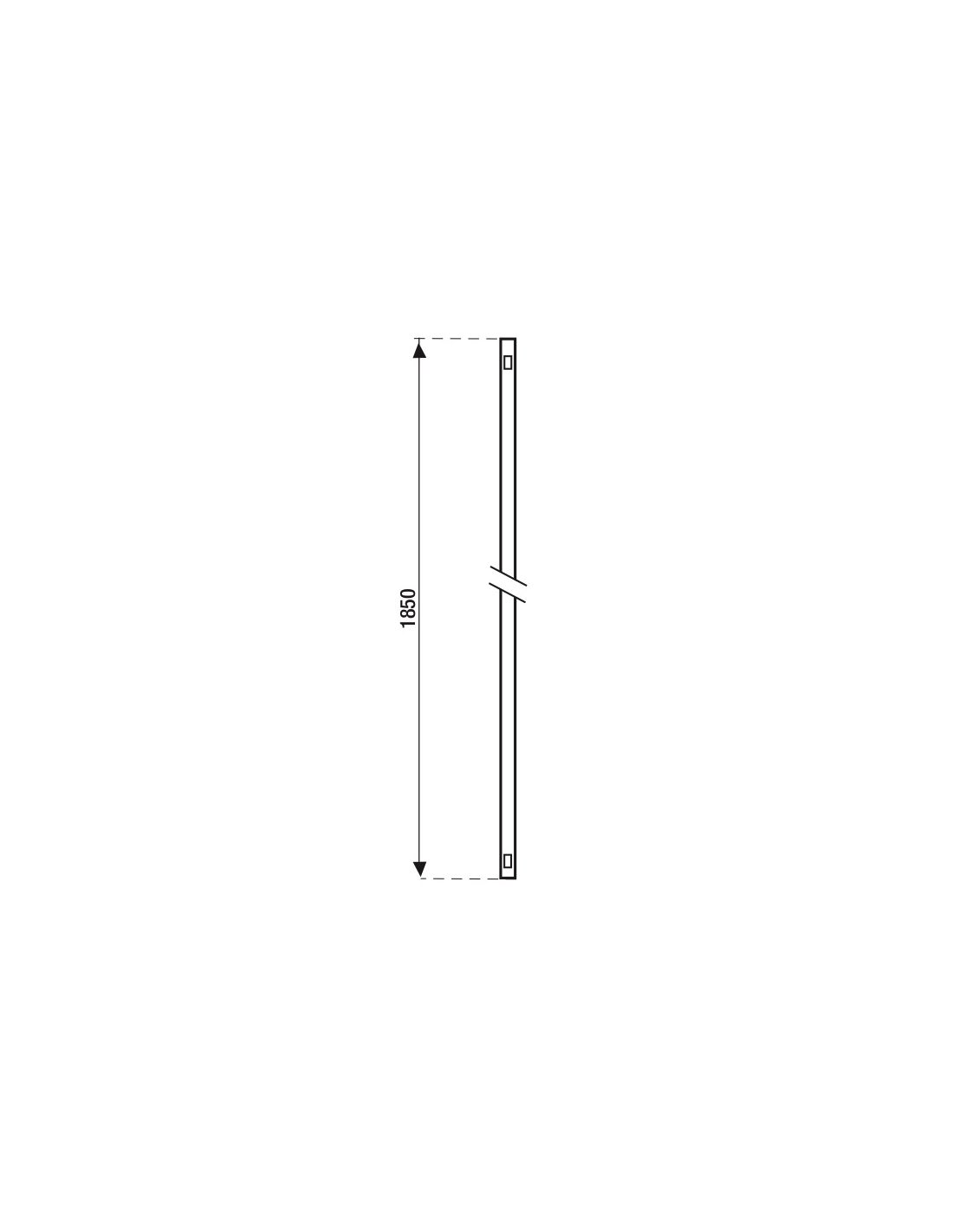FERCO BY THIRARD - Tringle à lumière pour fenêtre bois, H. 1850mm, 0-6137-18-0-11 - FERCO by THIRARD - 2