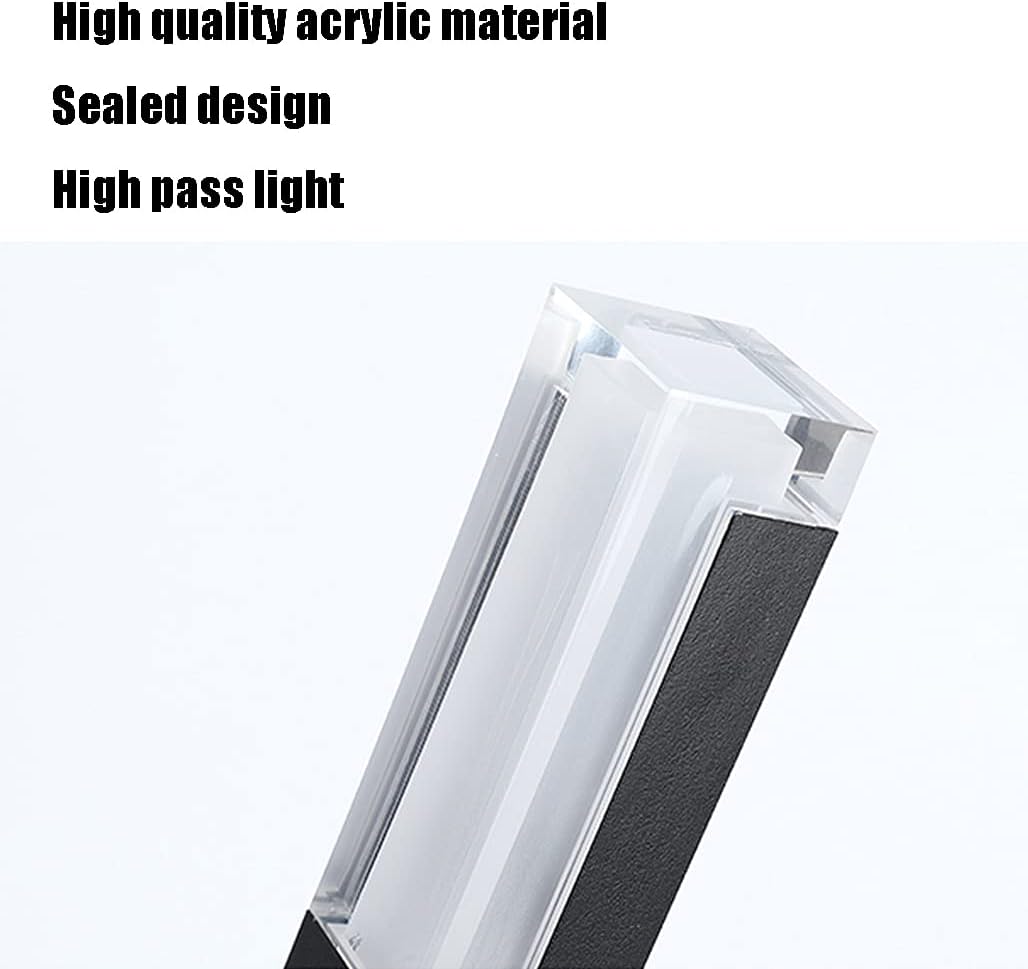 Borne Lumineuse Extérieure LED avec Détecteur de Mouvement - Lampadaire Moderne, IP65, Aluminium - 6