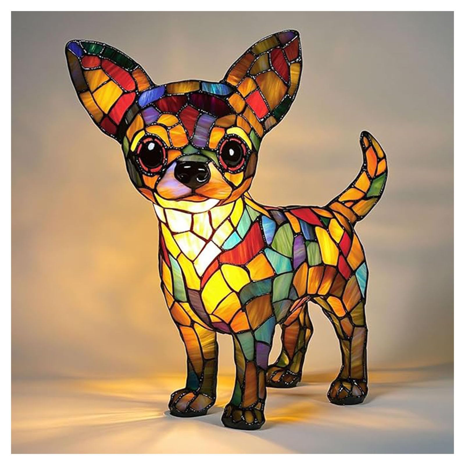 Lampe Chien en Résine Teintée - Leroy Merlin