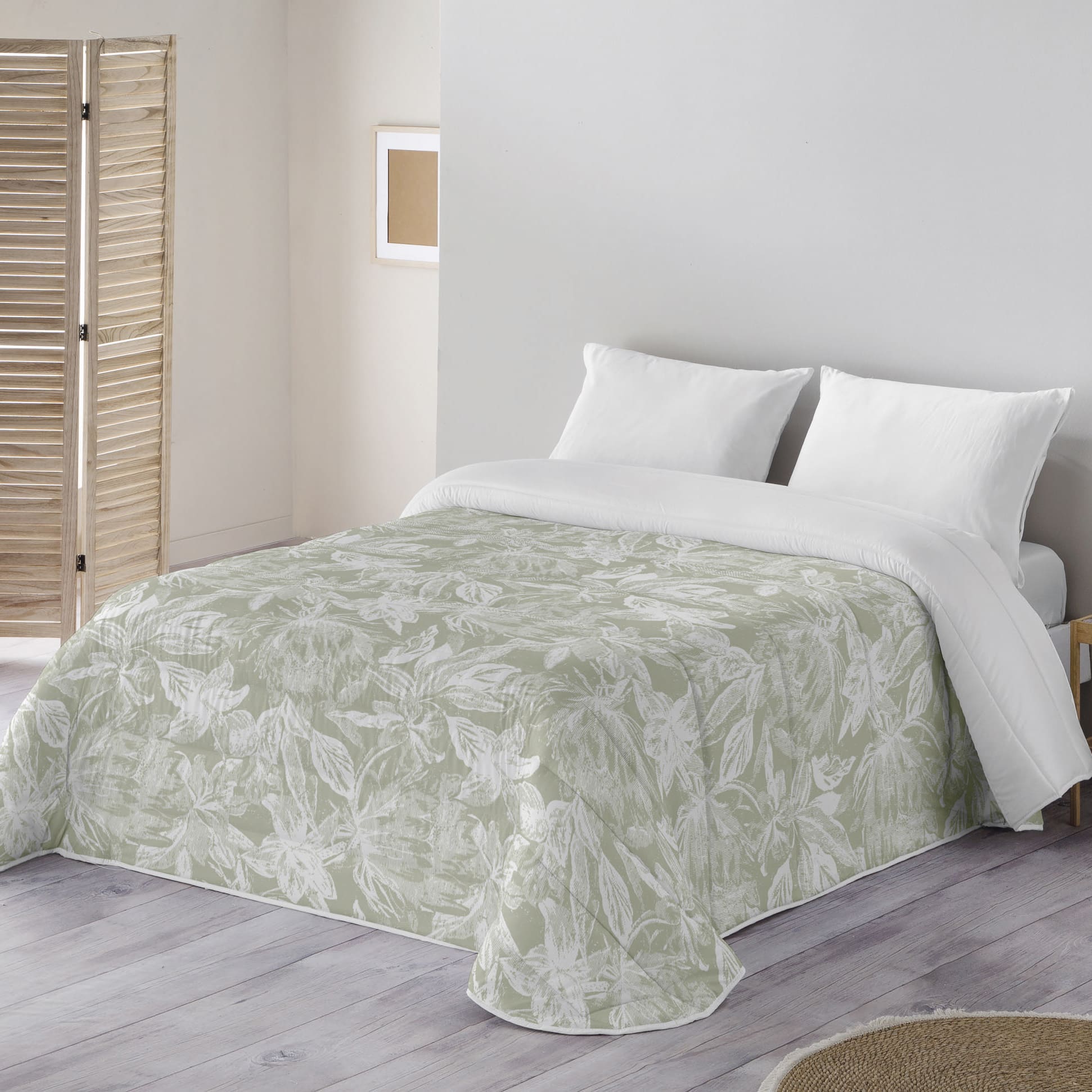 NATURALS - Edredão Nórdico Estampado - 100% Poliéster Microfibra - 300 g - Cama 105 - ALMA - 2