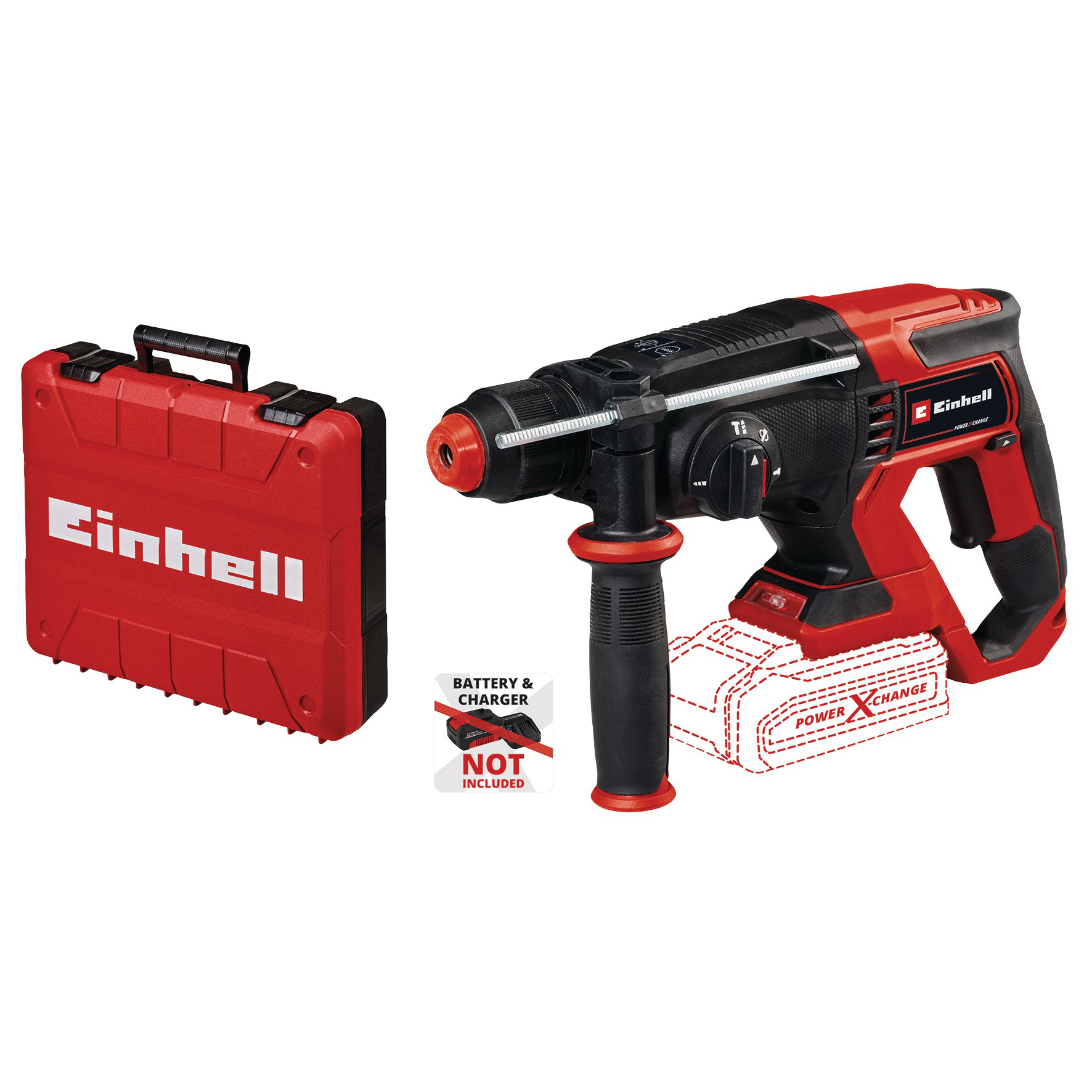 Einhell Martillo Percutor Neumático, Te-Hd 18/20 Li, Solo | , Leroy Merlin