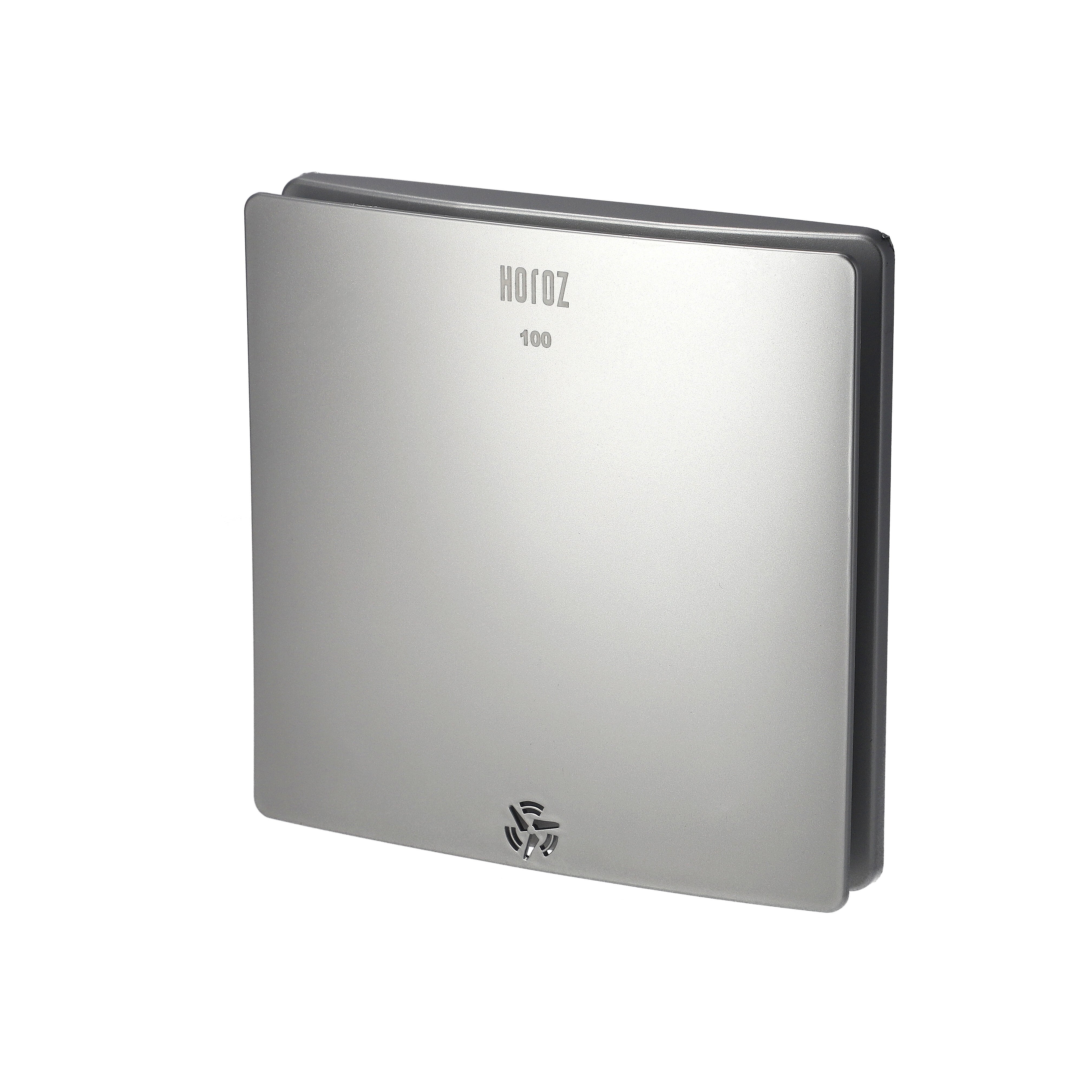 Wentylator wyciągowy 100 mm FELIX plastikowy srebrny 500.140.100 HOROZ ELECTRIC