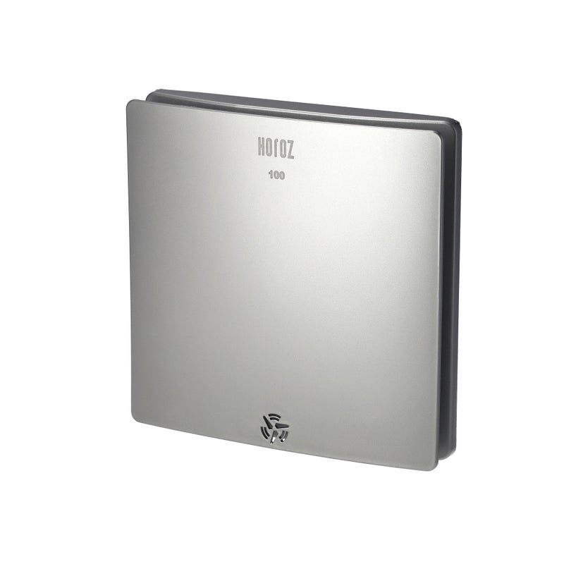 Wentylator wyciągowy 100 mm FELIX plastikowy srebrny 500.140.100 HOROZ ELECTRIC