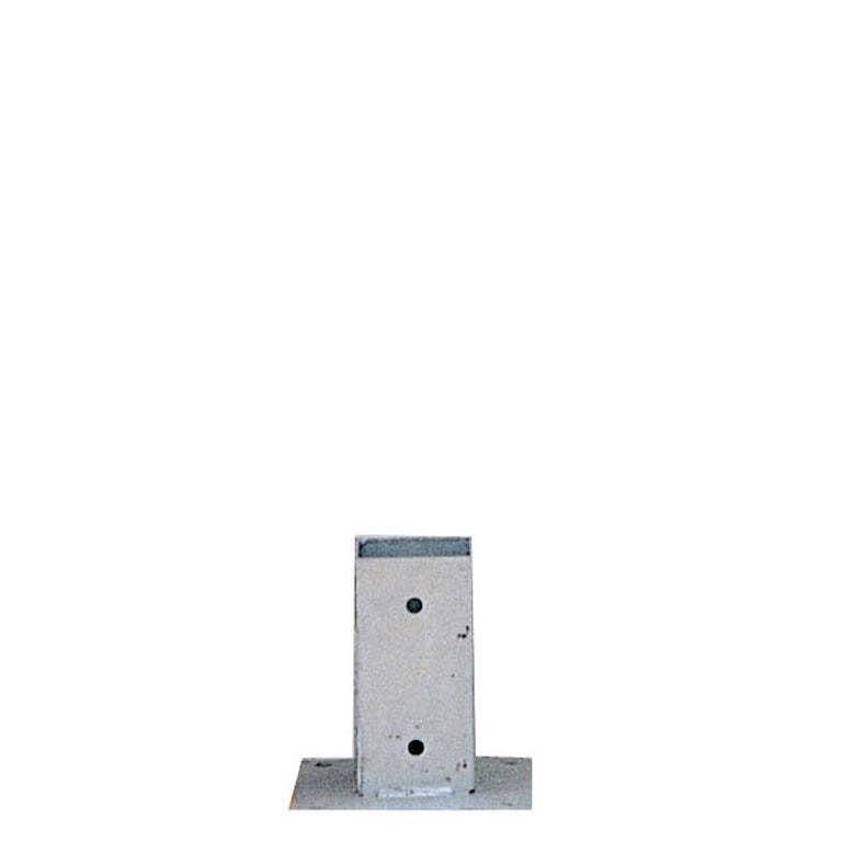 Ancora A H Per Ancoraggi - Ancoraggio A Terra Resistente Per Garage Boccola A Terra Altezza 600 Mm Supporto Per Piede Del Palo 81 Mm 6 Pezzi 90946120