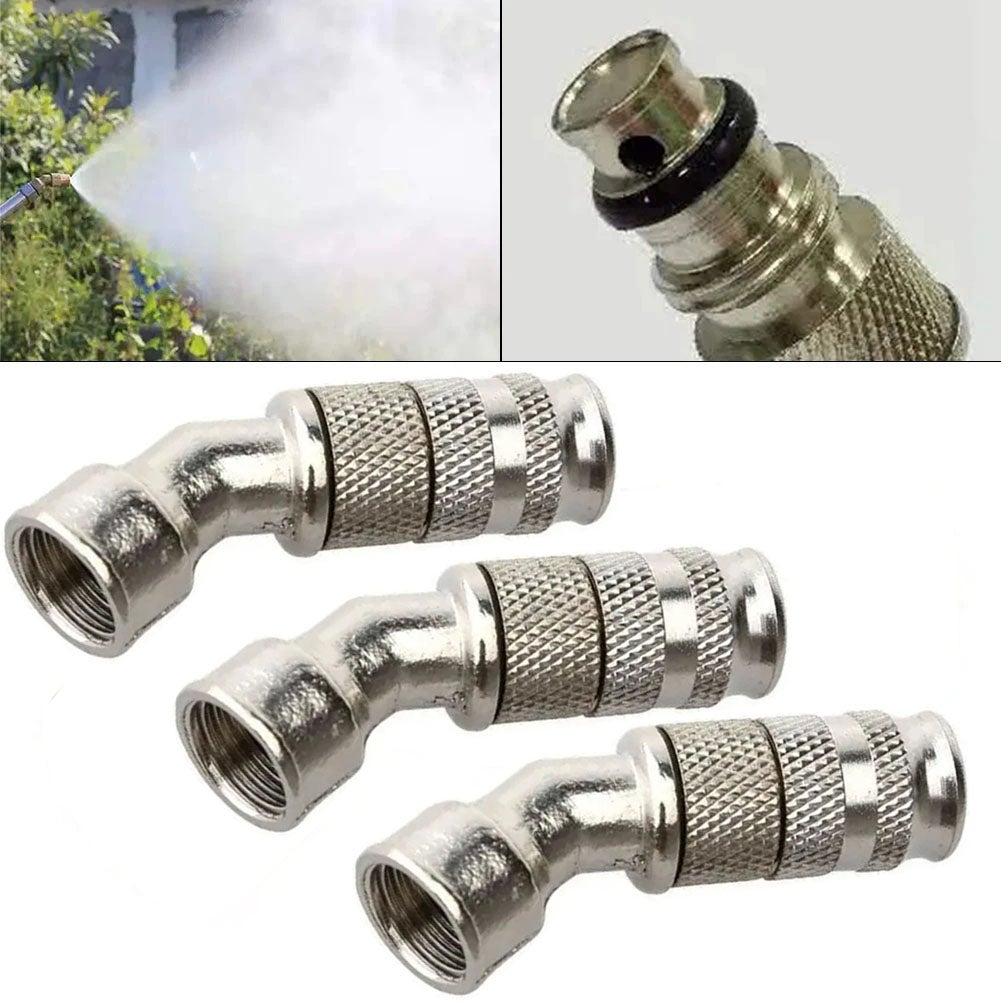 20 X Spruzzatori In Rame Regolabili In Ottone Nebulizzatore Ugello Irrigazione Per Giardino - Foto 7