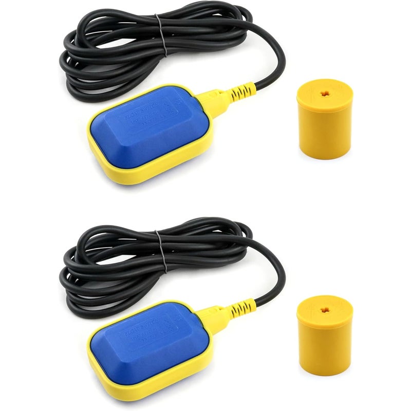 2-częściowy automatyczny pływakowy wyłącznik poziomu wody z kablem 3M