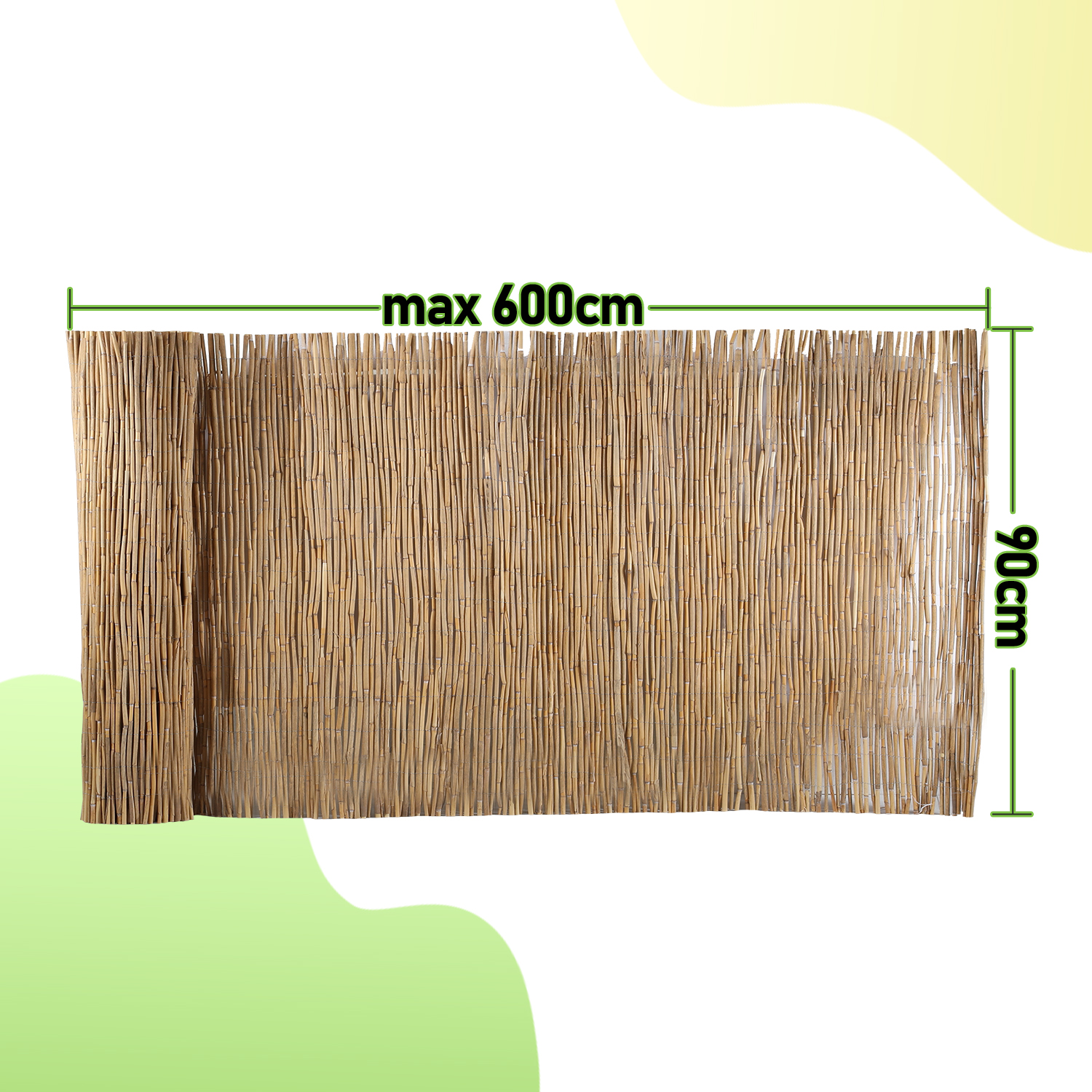 Rouleaux De Clôture En Roseau Naturel - Clôture Décorative En