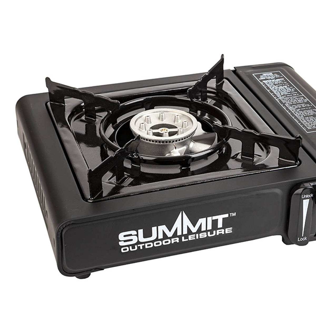 Bruciatore A Gas Propano Per Esterni Doppia Stufa In Ghisa Per Barbecue Da Campeggio Nel Patio Standard Usa - Foto 3