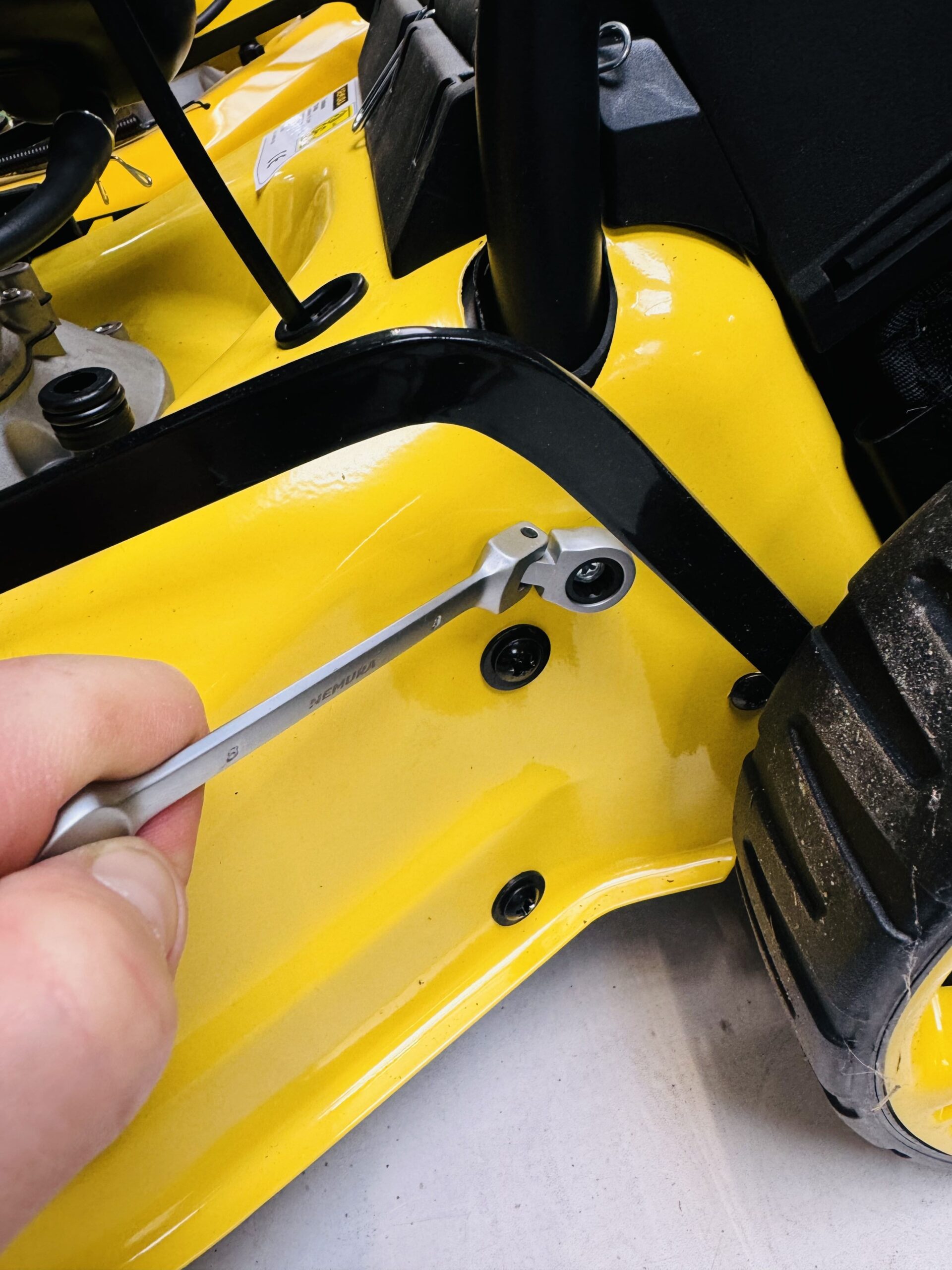 Nemura Coffret de 12 clés cliquet articulées 8-19mm - Acier Chrome Vanadium - Qualité Professionnelle -Marque Française - 3