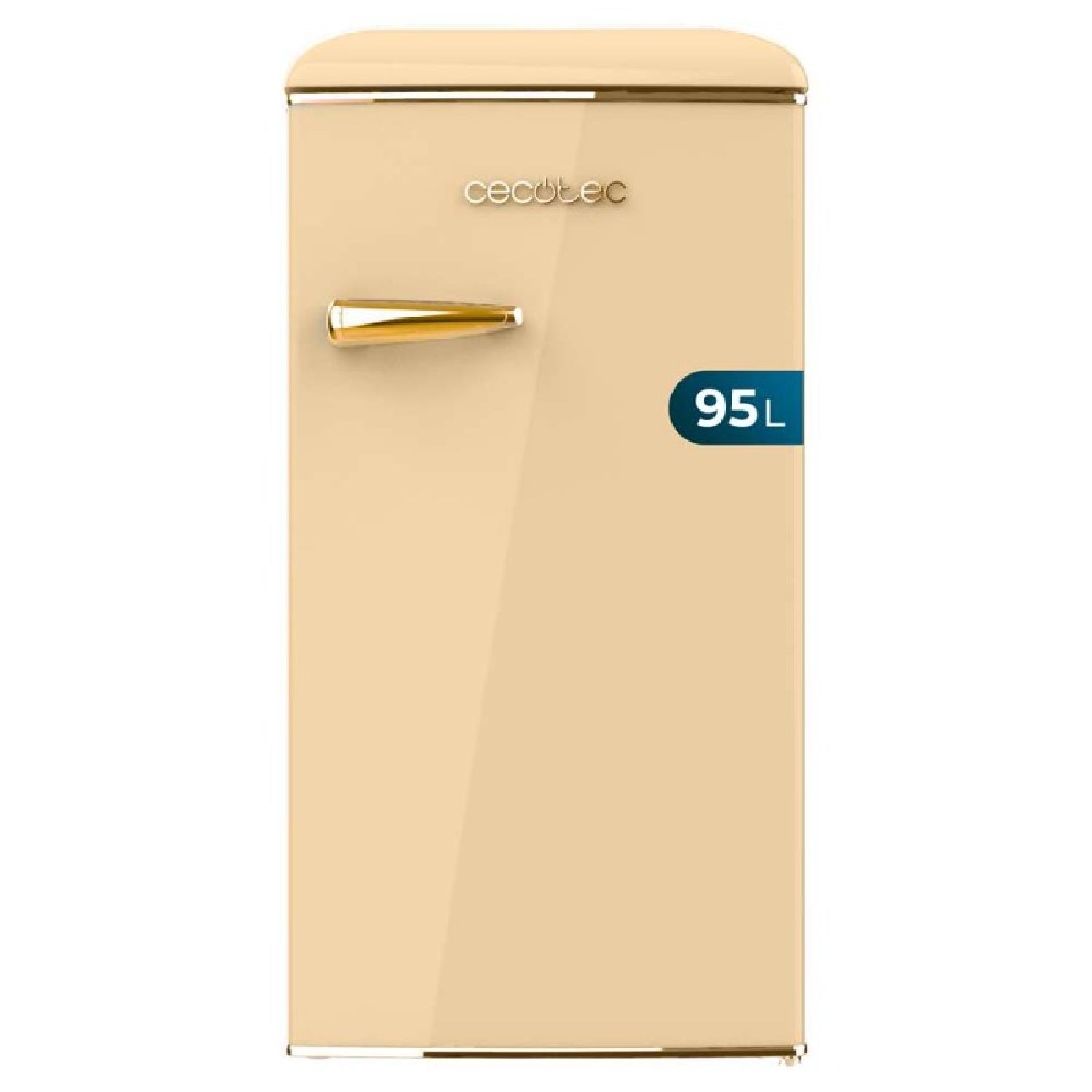 Cecotec Mini Nevera Retro 1 Puerta Bolero Coolmarket Tt Origin 95 E. Mini Frigorífico Retro 89,3Cm De Alto Y 48 Beige , Leroy Merlin