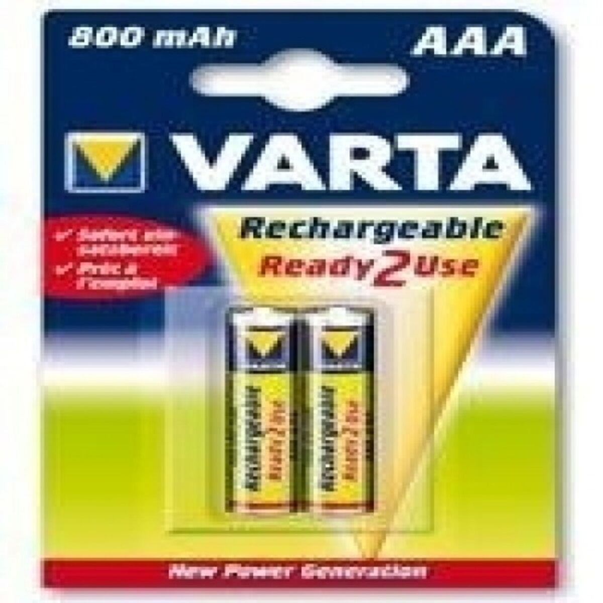 Varta Recharge Accu Power AAA 800 MAh Blister Da 4 (Batteria NiMH Accu
