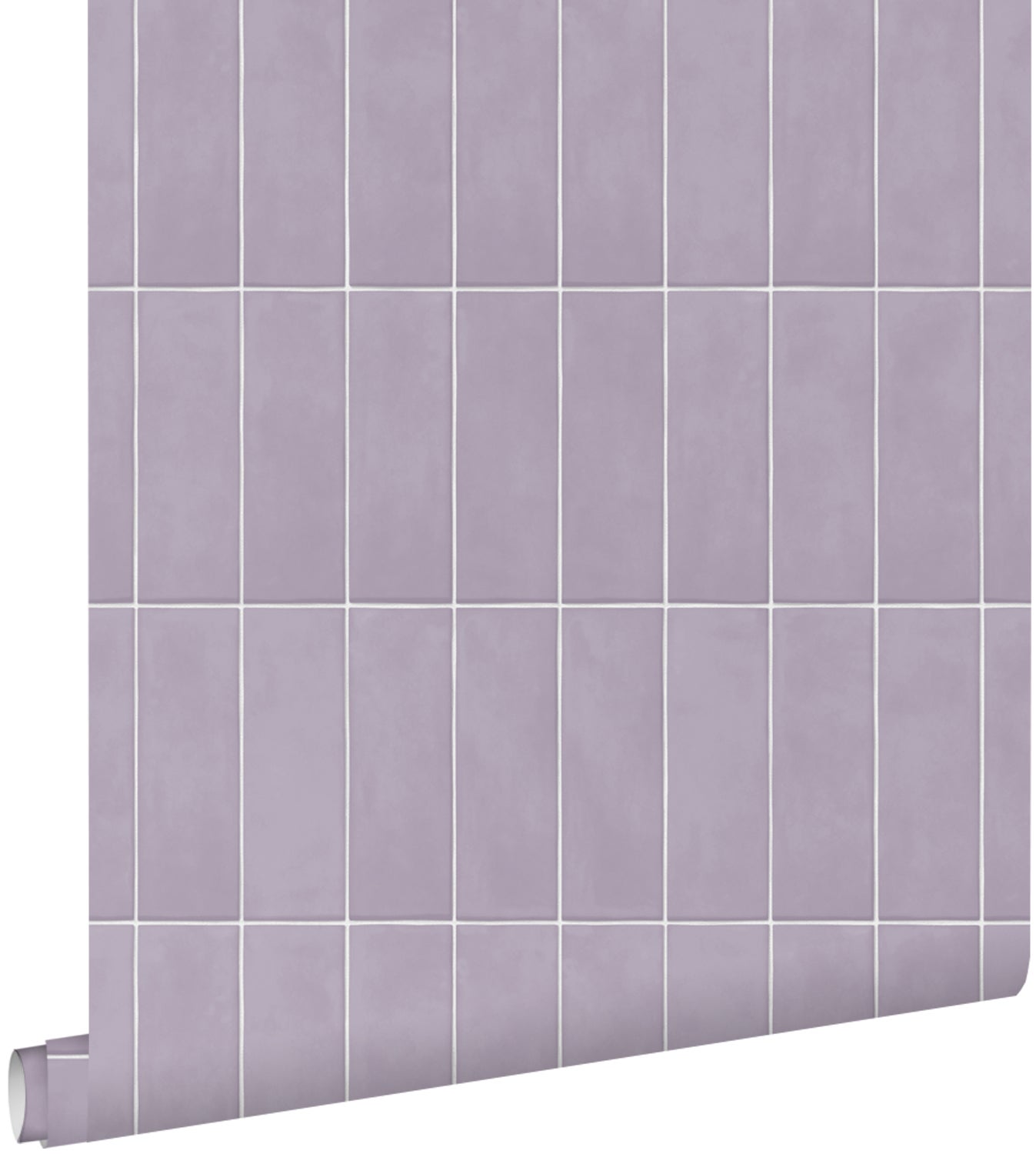 Tapeta motyw płytek liliowo fioletowym - 50 x 900 cm - ESTAHOME
