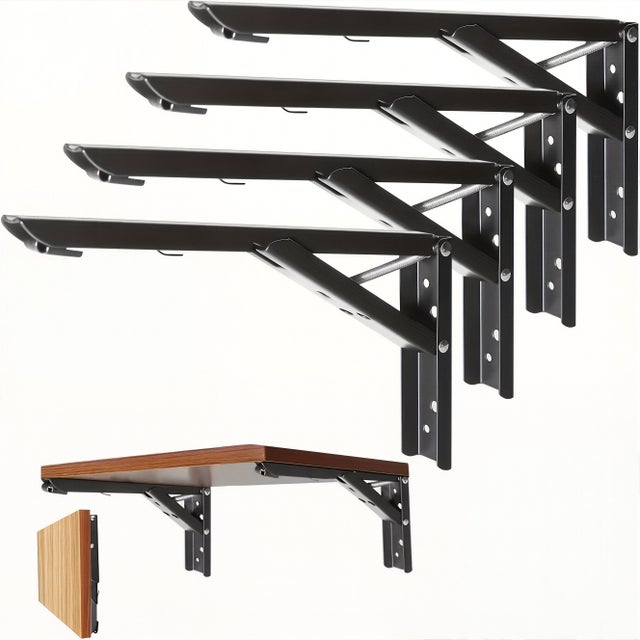Nero, 2 Pezzi Staffe Per Corrimano, Staffa Per Ringhiera Per Scale Accessori Per Montaggio A Parete Corrimano Per Ringhiera Per Scale In Legno Mon 96356524
