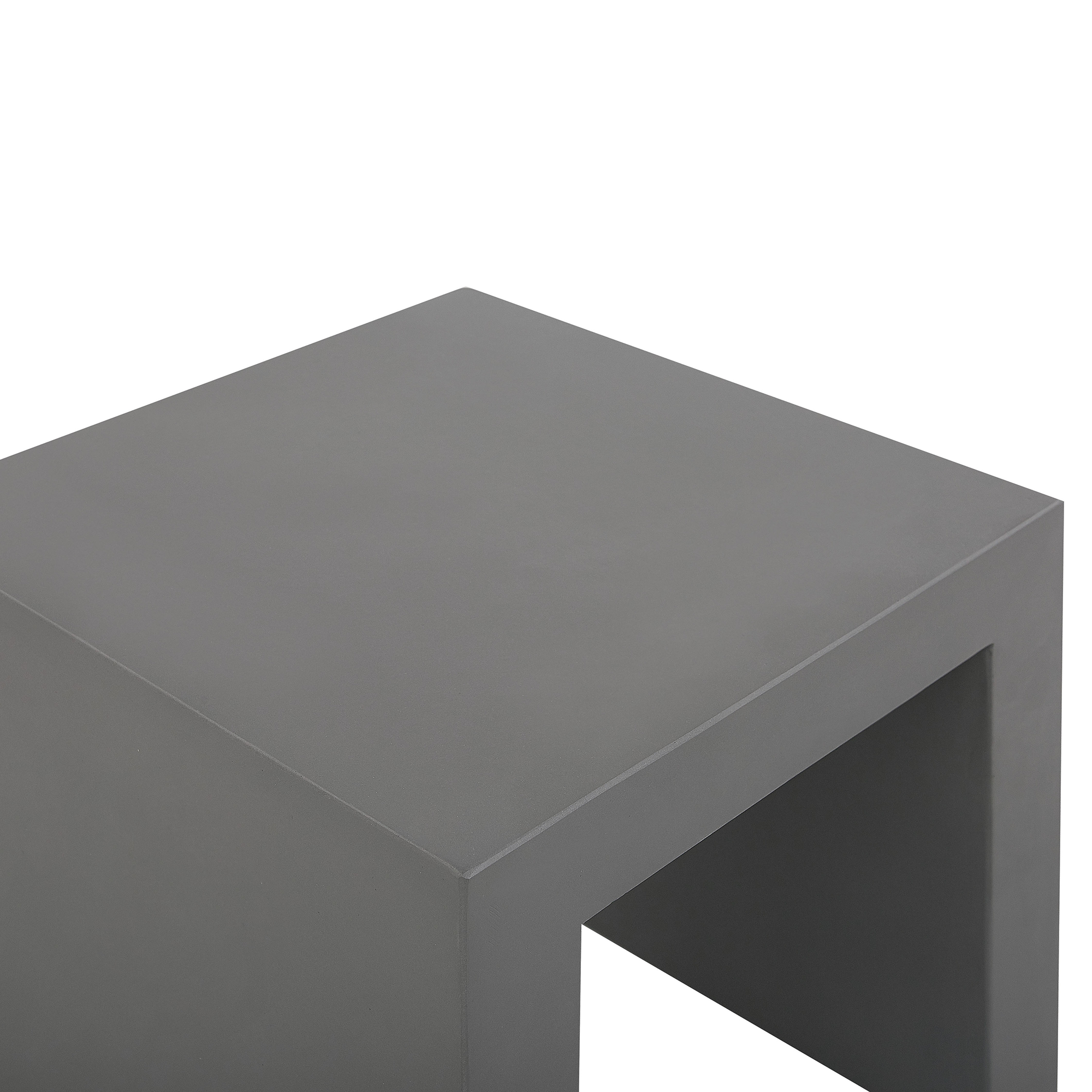 Set di 2 sedie da giardino TARANTO Cemento Grigio - 6