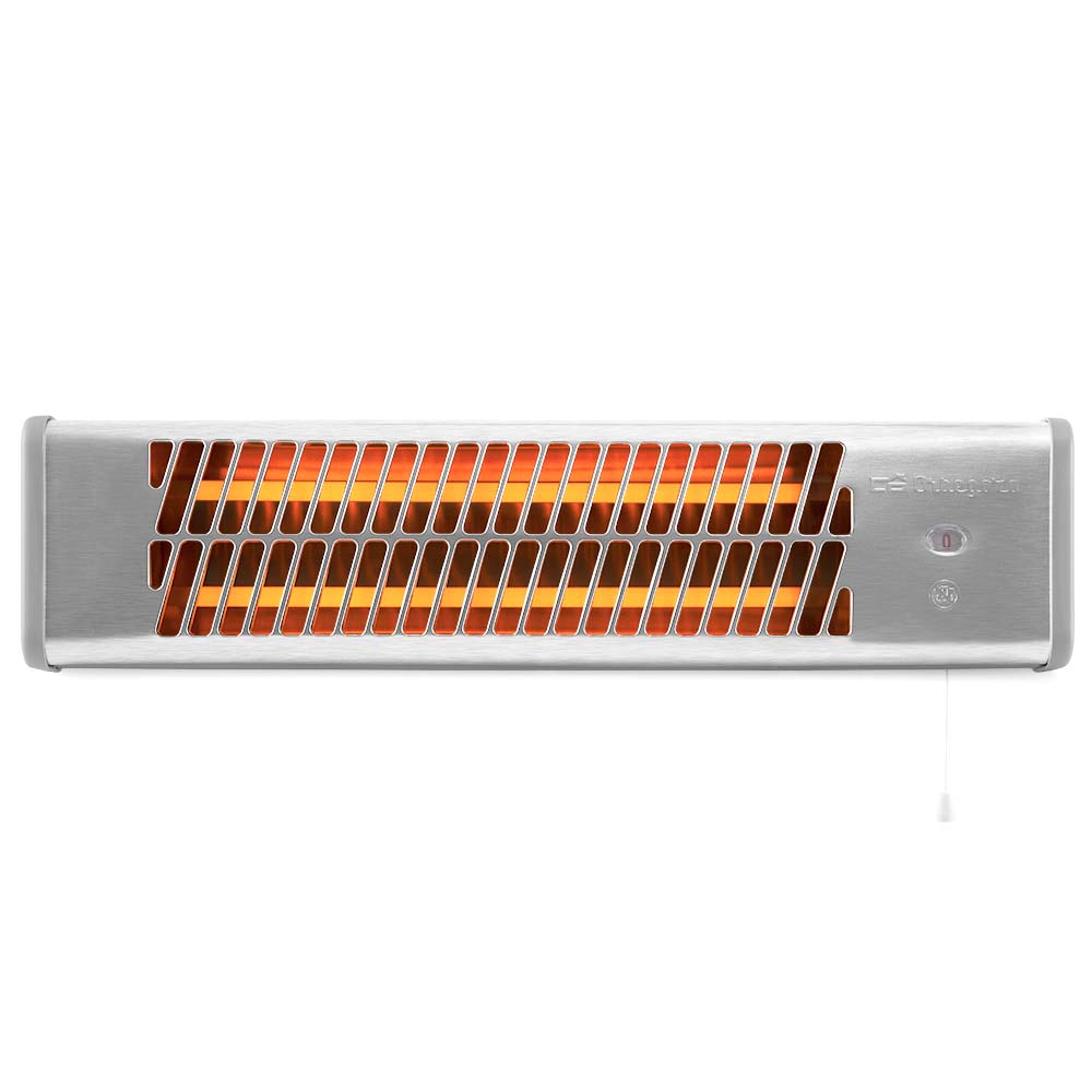 Estufa De Cuarzo Orientable Para Baño - 600-1200W, Calienta Rápido Espacios Pequeños