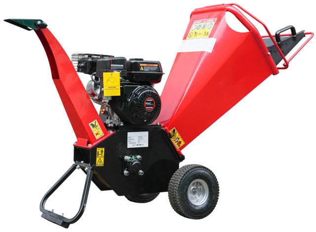 Broyeur de branches pro thermique essence 6,5 CV 196 cc 100 mm démarrage manuel Stattos HHK84