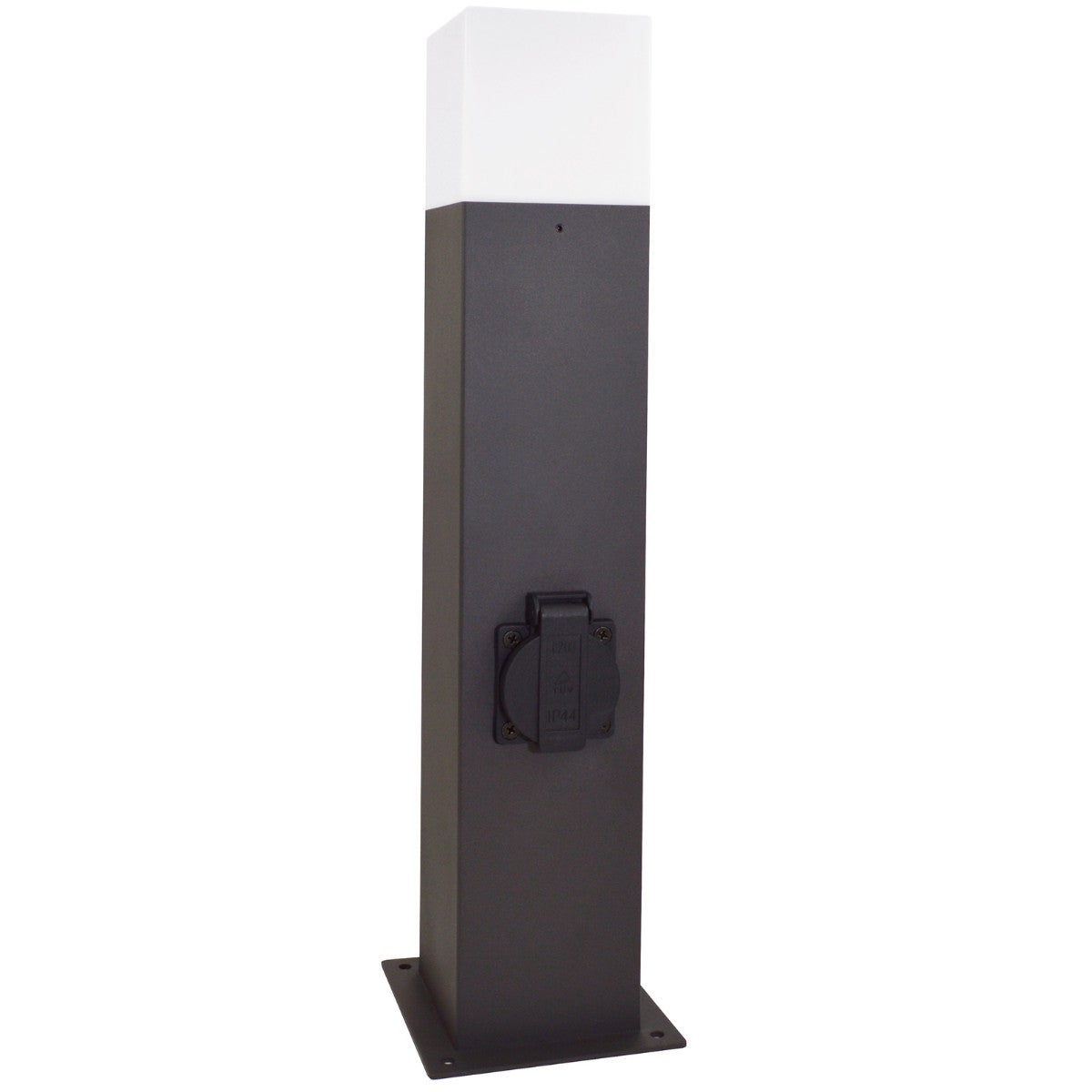 Lampa zewnętrzna z gniazdem zasilającym PL | IP44 NEW YORK 307323 Polux