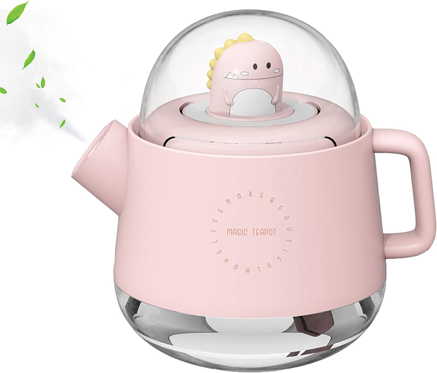 Ultradźwiękowy nawilżacz powietrza dla dzieci z lampką nocną, mini przenośny dyfuzor olejków eterycznych, elegancko zaprojektowany magiczny czajnicze