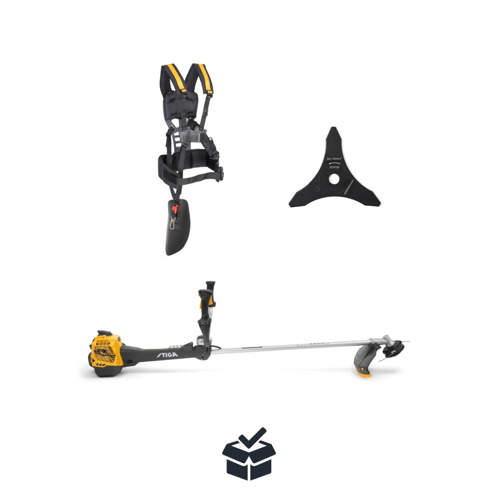 BC 750 B Débroussailleuse STIGA Essence 448cc 2T coupe 45cm écran digital lame Tri-Arc - 9