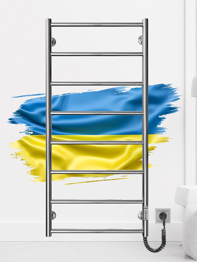 Radiador toallero eléctrico mario modelo classic f hp-i toallero eléctrico para baño bajo consumo de acero inoxidable 109x53x75 cm 115w