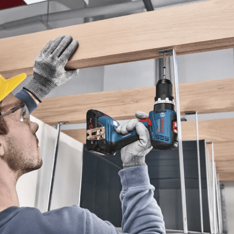Bosch Akumulatorowa Wiertarko-wkrętarka Udarowa GSB 18V-65 2x Akumulator GBA 18V 5,0Ah L-BOXX136N - 06019N3303 - 4