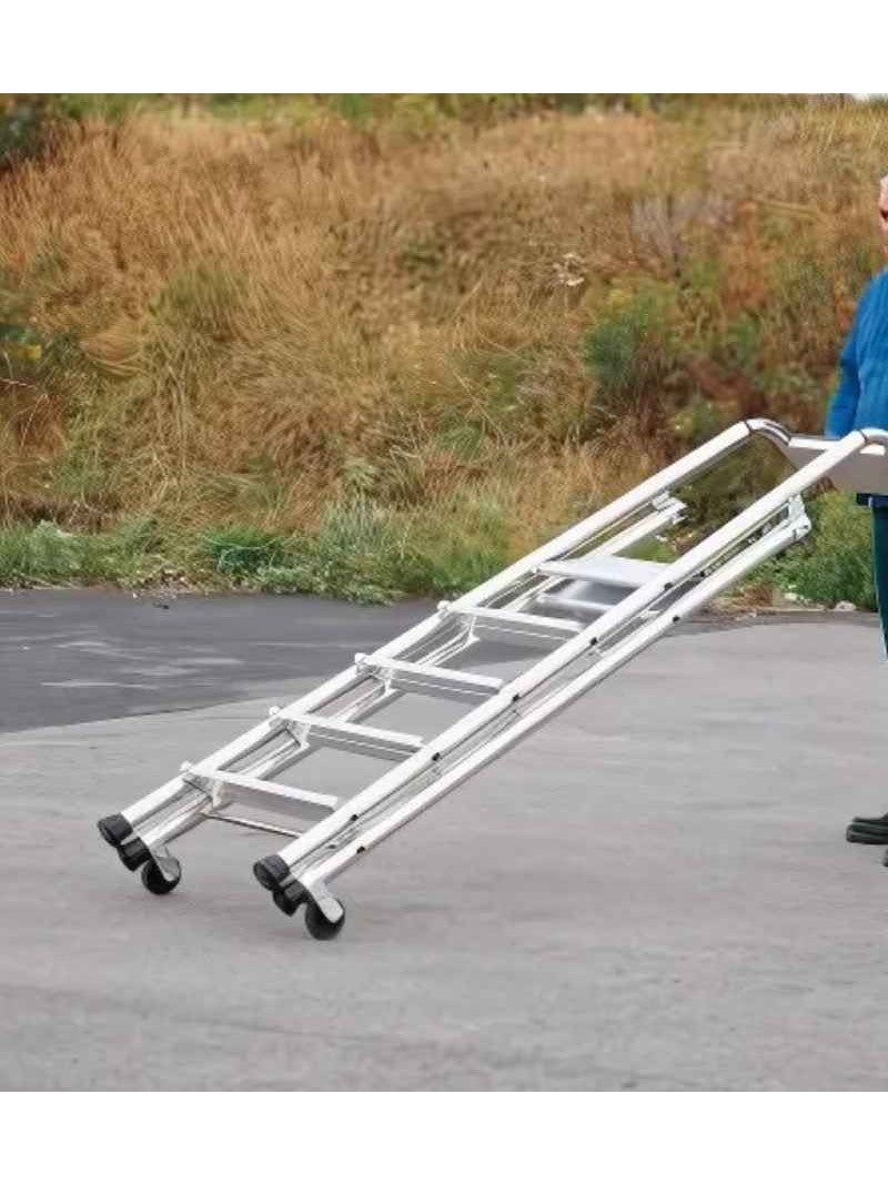 TUBESCA-Comabi - Escabeau aluminium grande plateforme Probat – 4 à 12 marches - 3