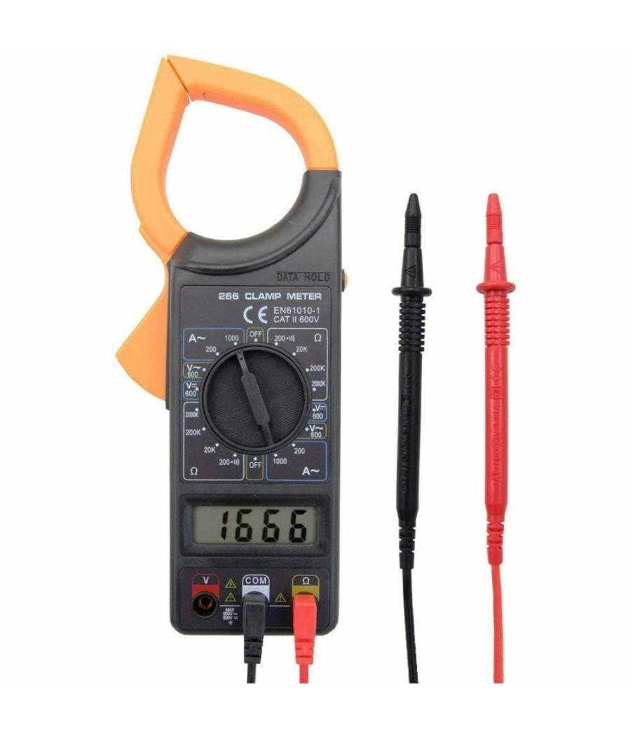 Pinza Amperometrica Digitale Elcart NI7010 - Misuratore Di Corrente Professionale - Foto 6