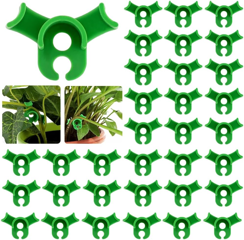 100 sztuk klipsów treningowych o niskim poziomie stresu, klipsy do pomidorów dla roślin, klipsy do roślin pnących, klipsy treningowe dla roślin