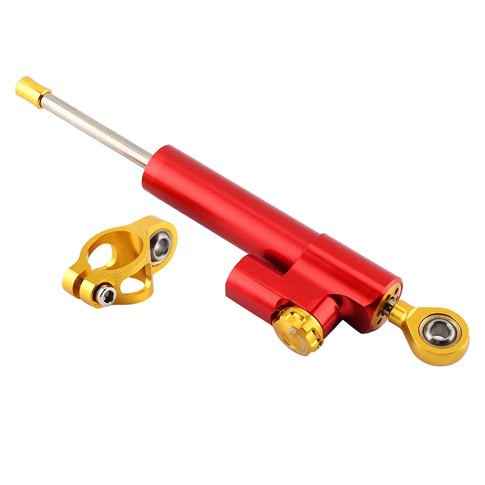 Ammortizzatore CNC Anodizzato Ammortizzatore Di Sterzo Universale - 10