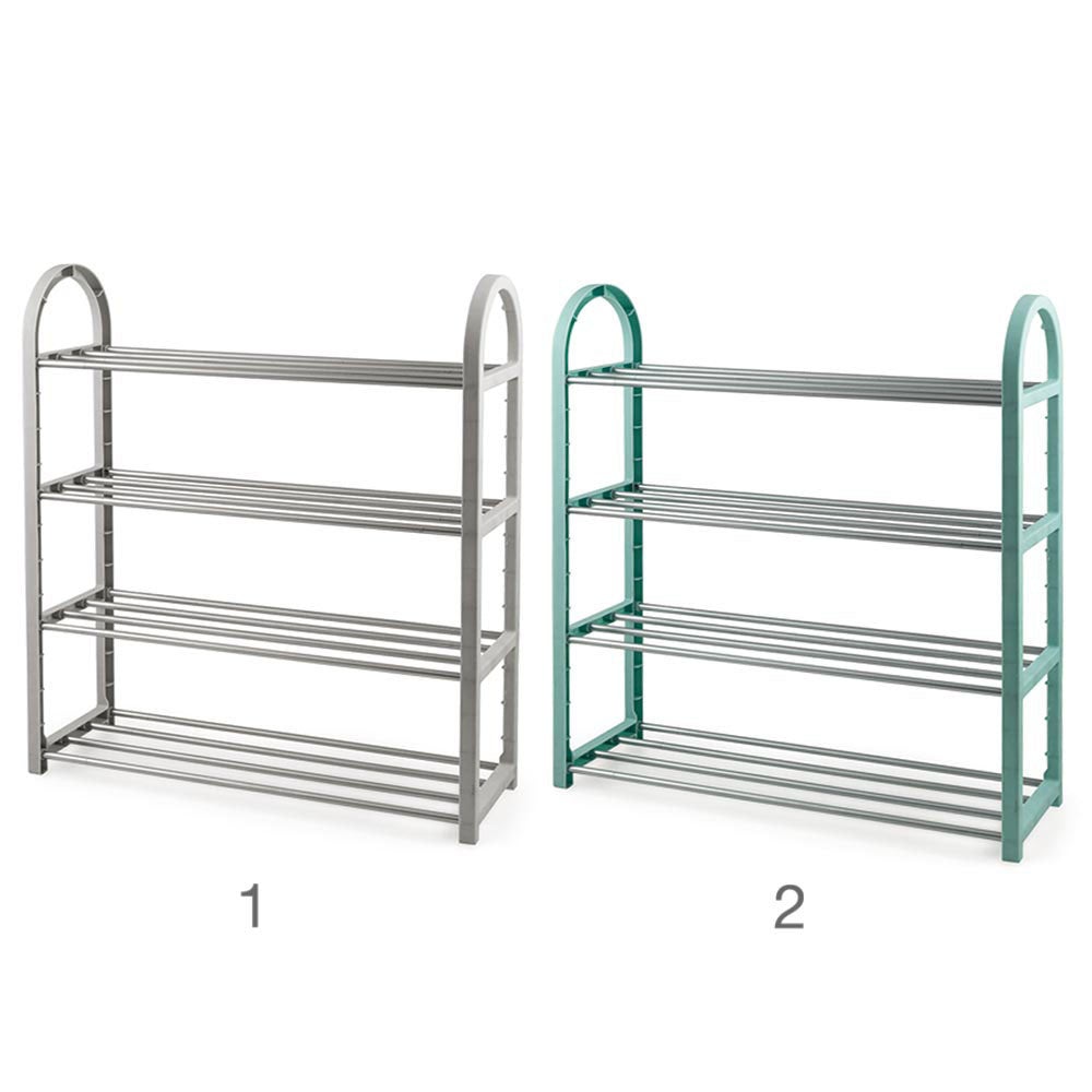 Rangement à Chaussures Métal 3 Étages - Rack 9 Paires - Noir Mat - Compact 65x25x53,5 Cm - Pour Entrée, Chambre, Dressing - 12