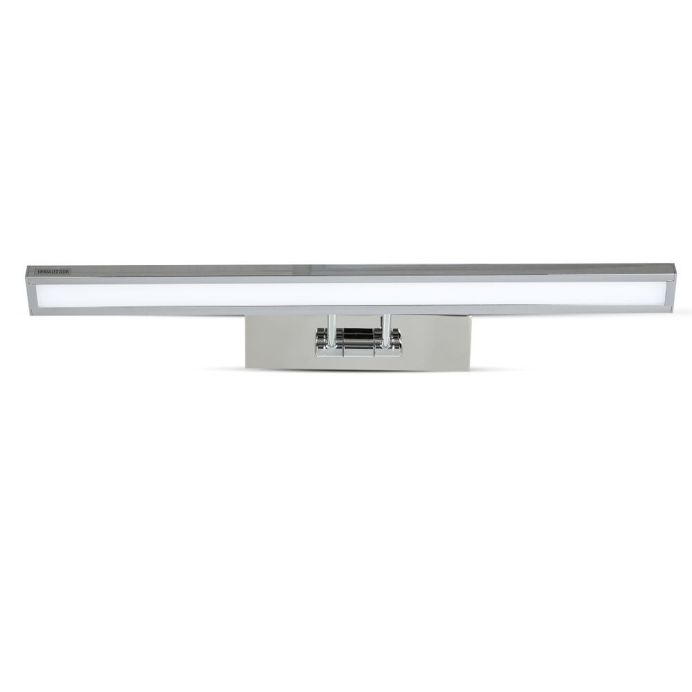 Lámpara LED de Espejo Cuadro 8W Cromo 4000K