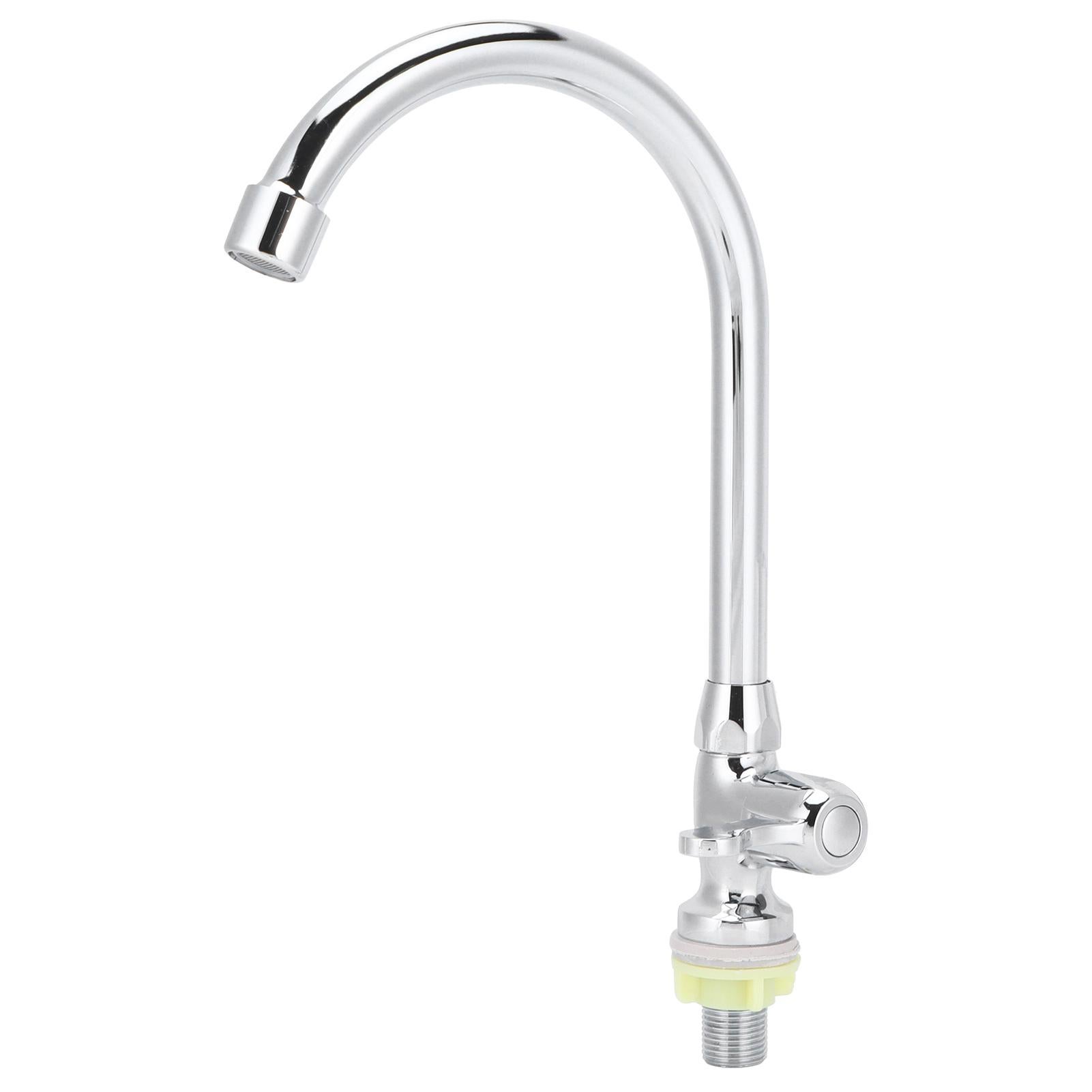 Obrotowy kran G1/2 do pralni, basenu, zlewu kuchennego, kran wodny do kuchni, ogrodu, na zewnątrz