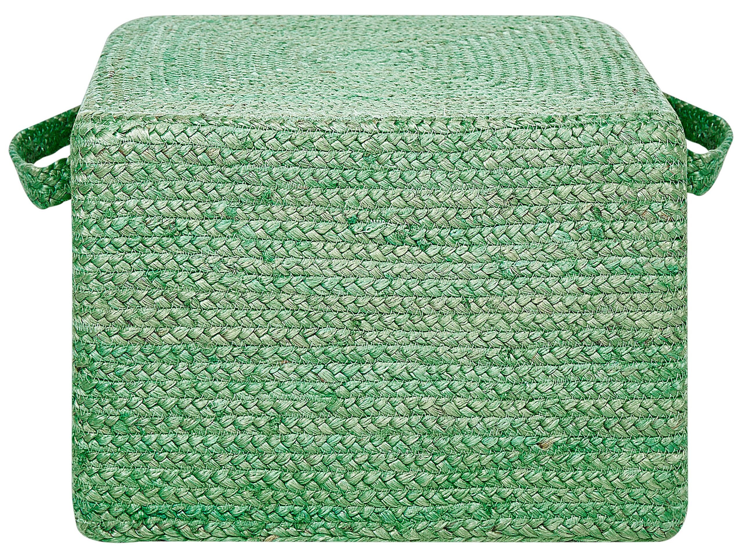 Pouf DHADAR Jute Vert - 4