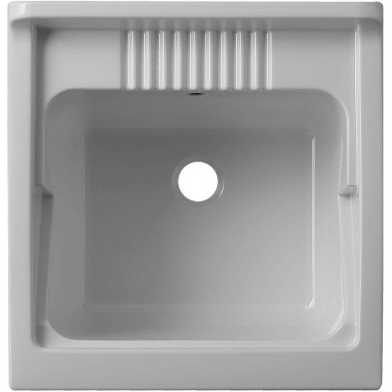 Negrari Lavatoio ECO in nobilitato idrofugo con spessore 18 mm e vasca in PP 50x50 cm - 5