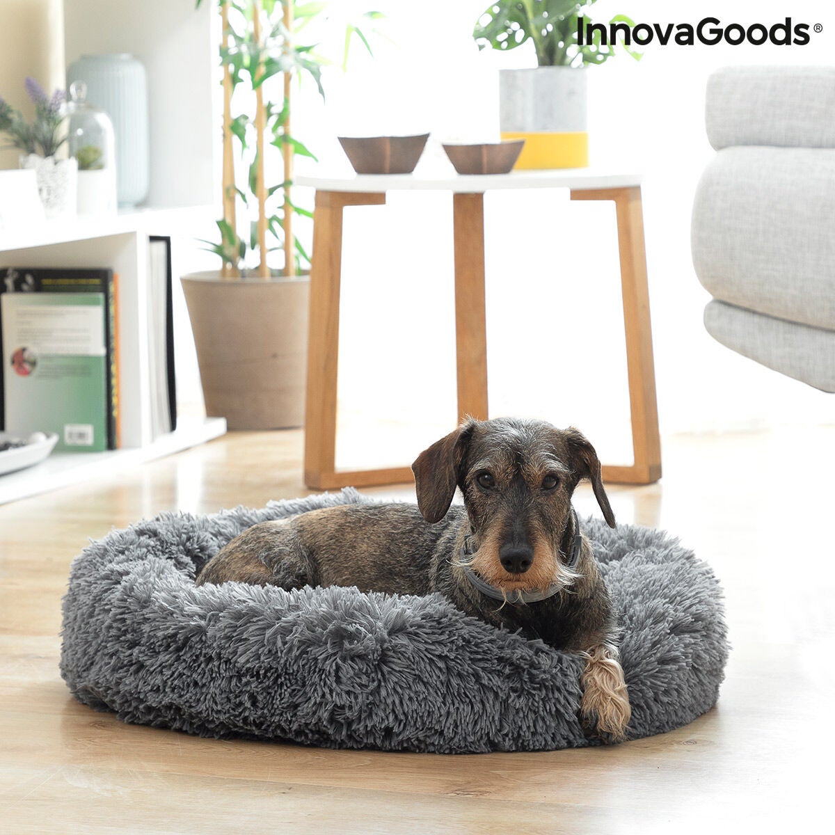 Cama Antiestrés para Mascotas Bepess InnovaGoods Ø 60 cm - 2