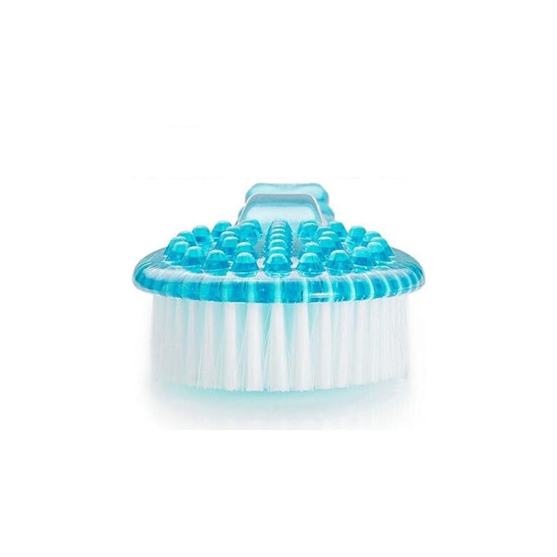 Brosse Bleue avec Long Manche pour Masser Frotter le Dos Douche Bain Aide pour le Lavage - 2