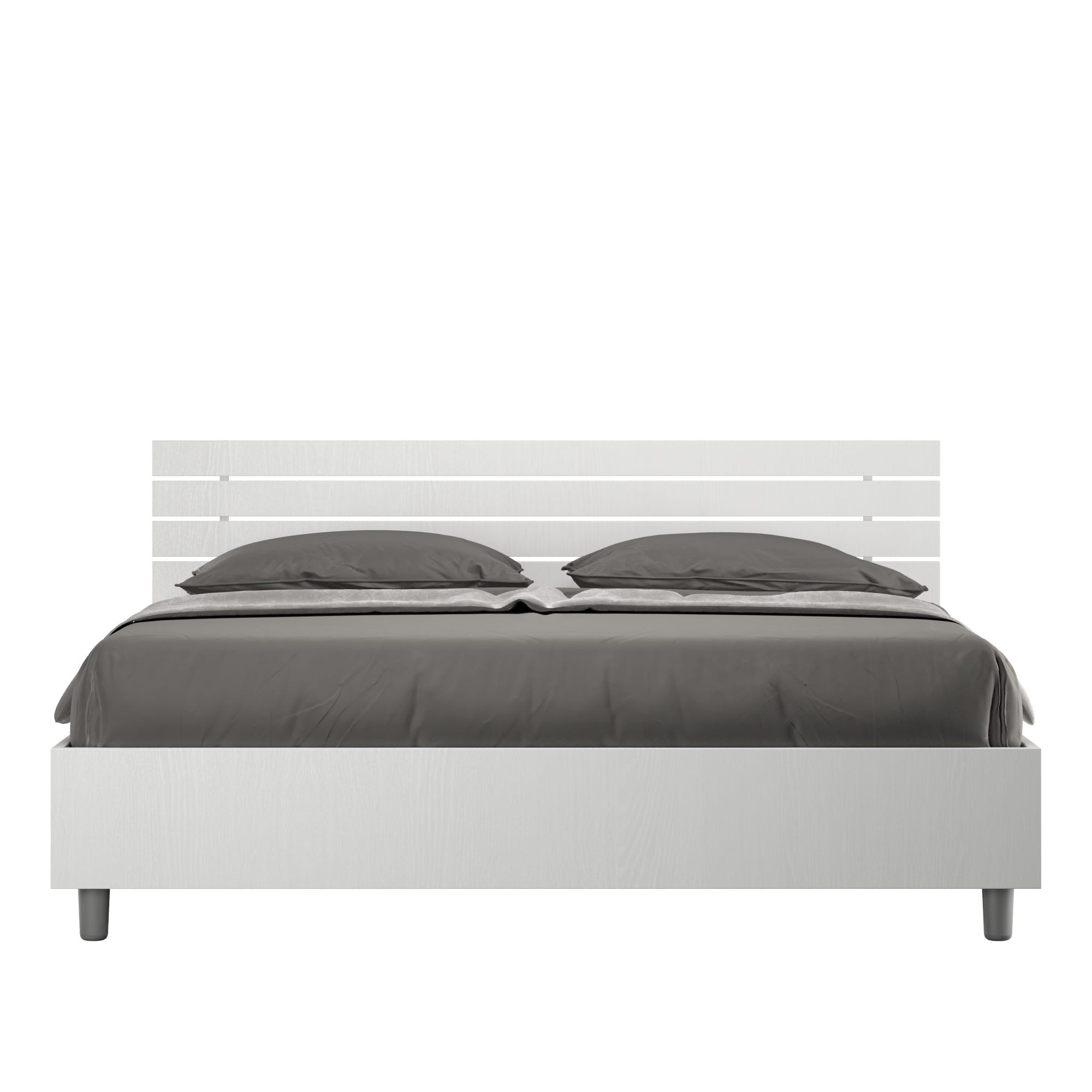 Lit Queen Size Sans Sommier 160x190 T te De Lit Droite Avec Des Lames lit-queen-size-sans-sommier-160x190-t-te-de-lit-droite-avec-des-lames