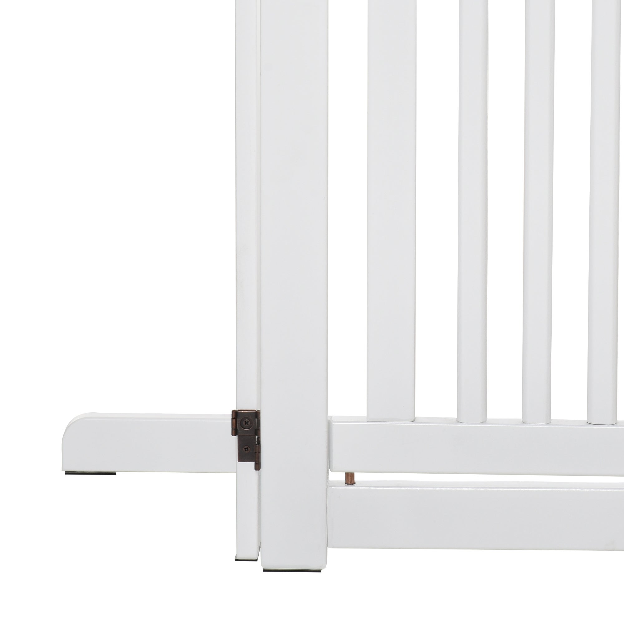 Barrera para Perros PawHut MDF Blanco 155x35.5x76 cm - 5